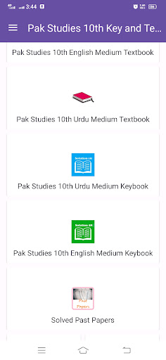 Pak Studies 10th Key Textbook Screen 3