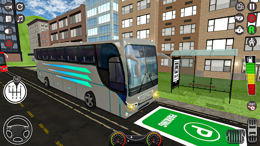 coach bus game :bus simulator Screen 3