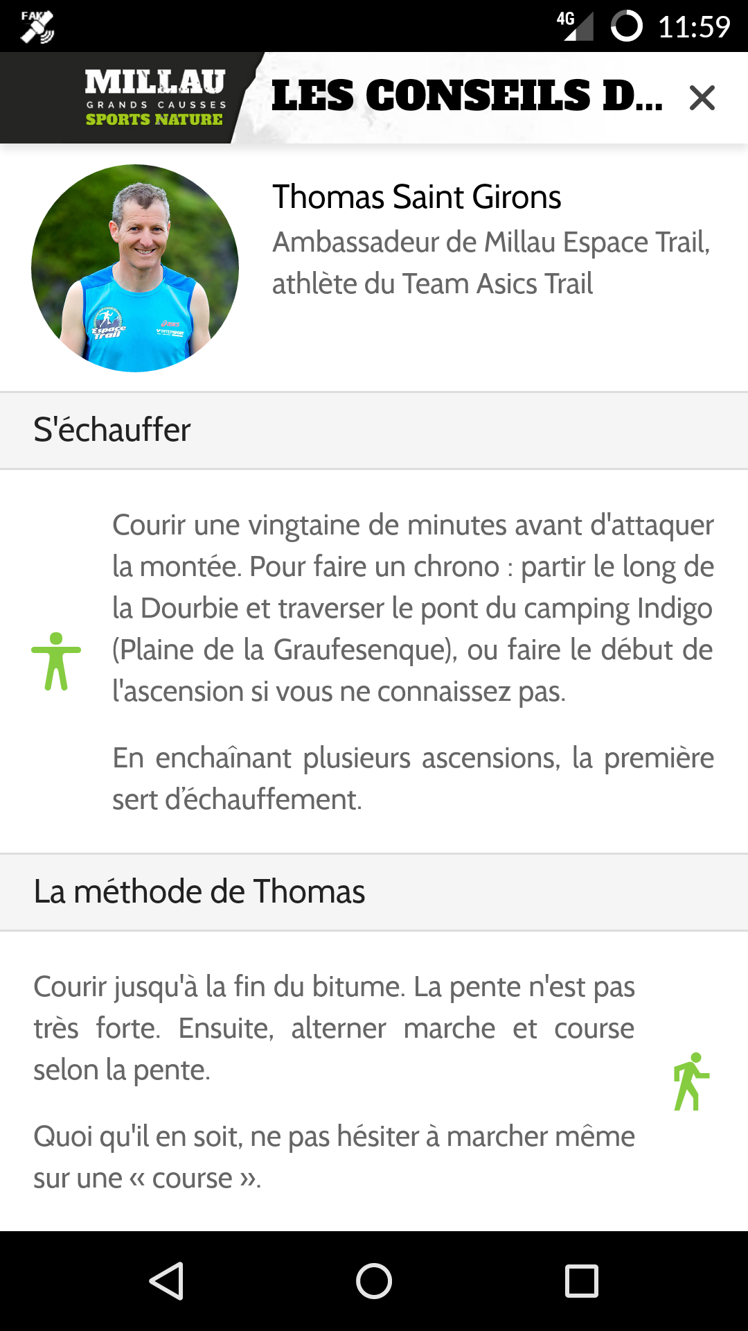 Android application Chrono Pouncho screenshort