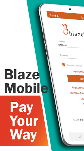 Android application Blaze Mastercard Mobile screenshort