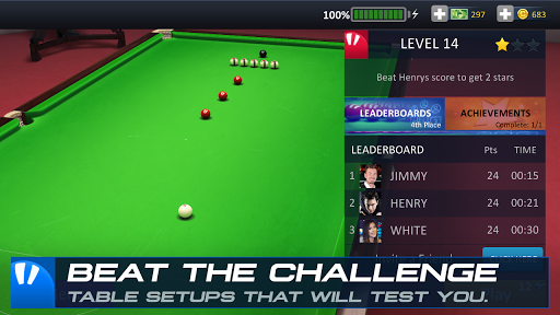 Snooker Stars - 3D online sportspel