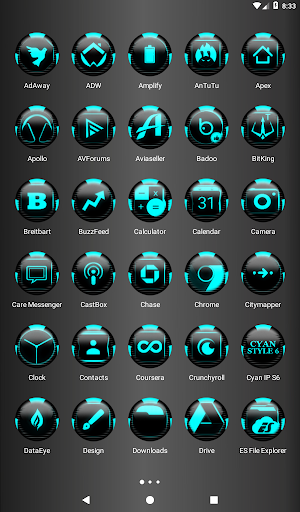 Cyan Icon Pack Style 6 ✨Free✨