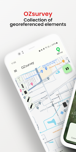 Android application OZsurvey screenshort