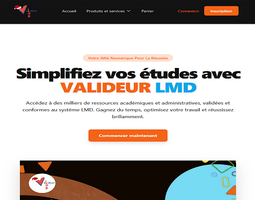 Valideur LMD ekran görüntüsü