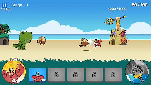 CrabWars : Tower Defense Screen 3