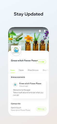 Green Witch Flower Power Screen 3