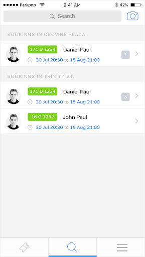 Parkpnp Enforcement App (comme Screen 2