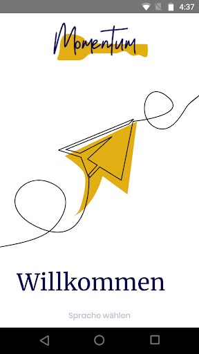 Android application Momentum screenshort