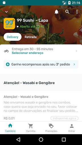 99 Sushi Screen 2