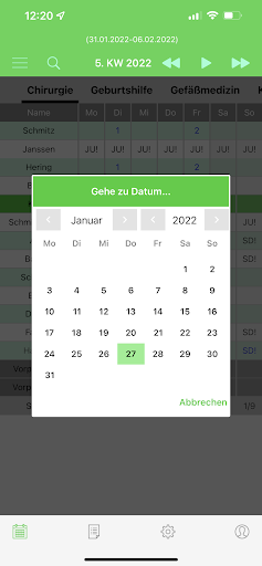 UNI Plan Screen 3