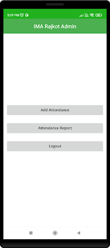 IMA Rajkot Admin Screen 2