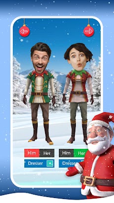 あなたのエルフダンス - クリスマスフェイスアプリのおすすめ画像5