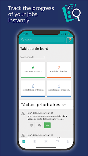 Android application Hunteed screenshort