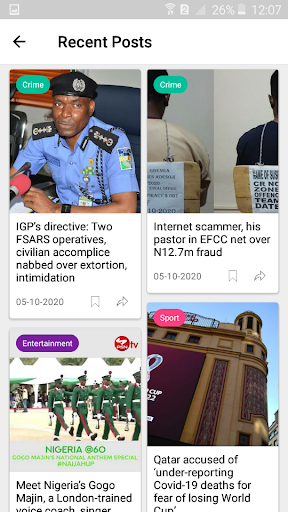 PSNews - Per Second News Screen 3
