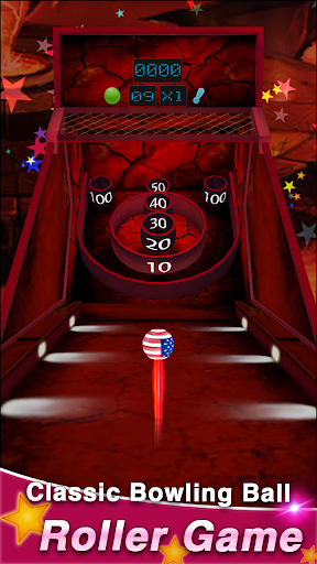 Android application Roller Ball:Skee Bowling Game screenshort