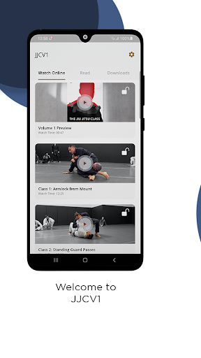 Android application The Jiu Jitsu Class Volume 1 screenshort