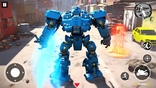 Real Robot Bike Transform Game - Screenshot 3