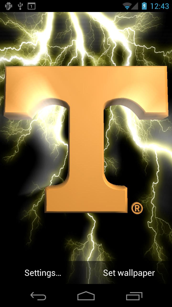 Android application Tennessee Volunteer Live WP screenshort