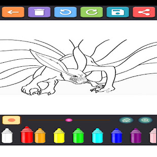Coloring Ninja Konoha 1.16 APK screenshots 4