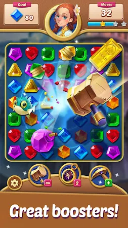 Game screenshot Gems Voyage - Match 3 & Blast apk download