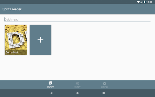 Speed reader pro (RSVP based app) Captura de pantalla