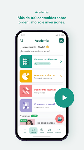 Screenshot of Mujer Financiera
