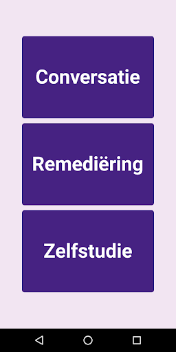 Android application CVO Leerateljee Registratie screenshort