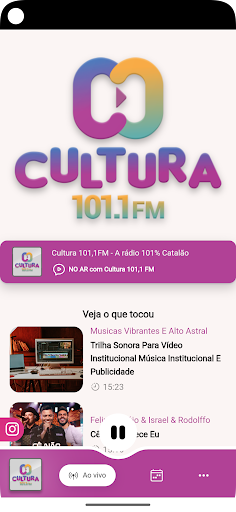 Cultura 101,1FM Screen 2