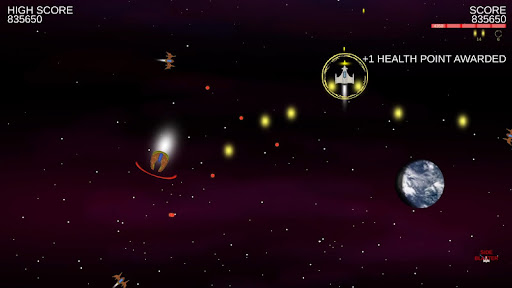 Android application Space Waves screenshort