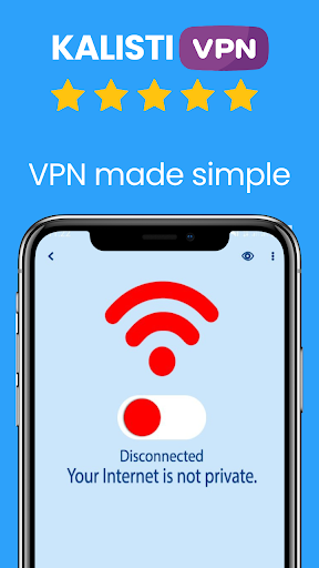 Android application Kalisti vpn : Fast&Secure vpn screenshort