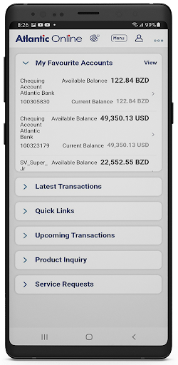 Atlantic Bank Ltd Screen 2