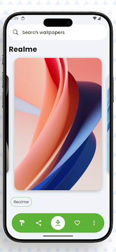 Screenshot of Wallpapers For Realme HD - 4K