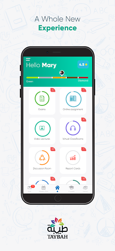 Android application Taybah Schools - Classera screenshort