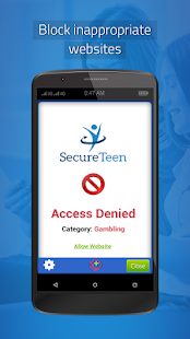 Parental Control App SecurTeen Screenshot