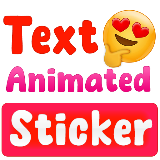 Animated text stickers maker