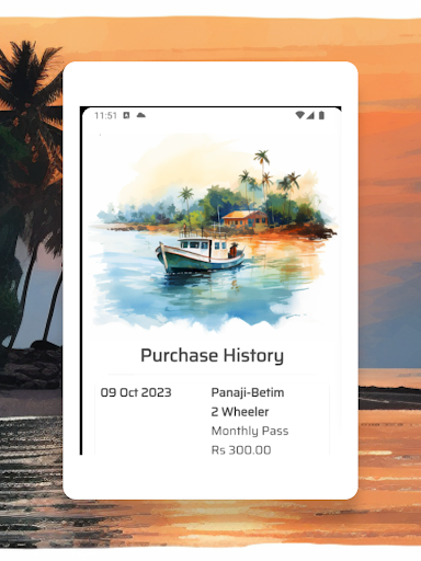 Goa River Navigation App Screenshot