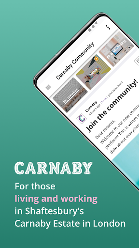 Android application Carnaby Community screenshort