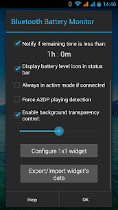 Monitor de batería Bluetooth Pro parcheado Apk 3