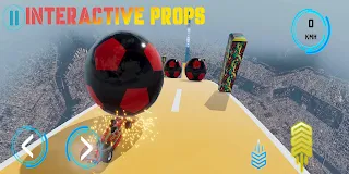 Impossible 3D Car Stunt Game - Screenshot 1