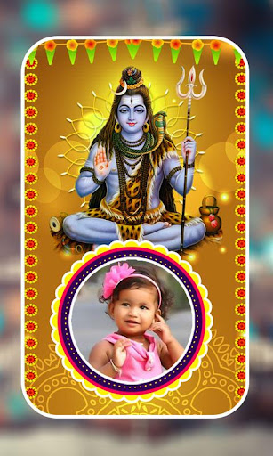 Android application Lord Shiva Photo Frames screenshort