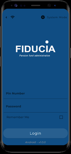 Fiducia Mobile Screen 2