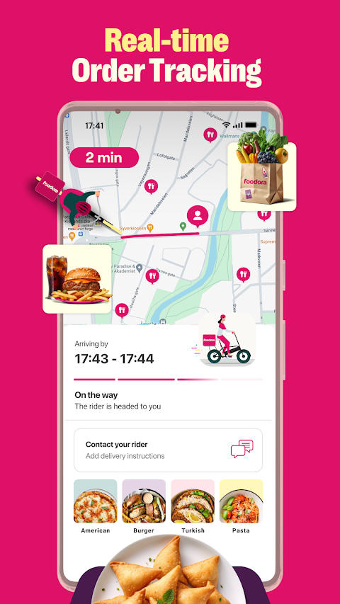 foodora Norway - Food Deliveryのおすすめ画像2