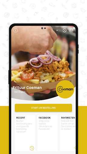 Android application Frituur Coeman screenshort