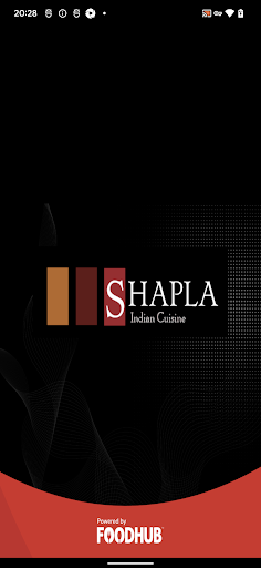 Android application Shapla Indian Restaurant screenshort