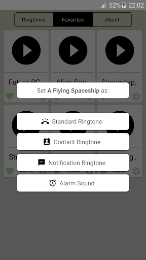 Sci-Fi Sounds and Ringtones Screen 3