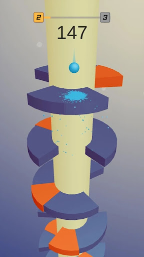Android application Helix Bounce- Jump Ball 3D screenshort