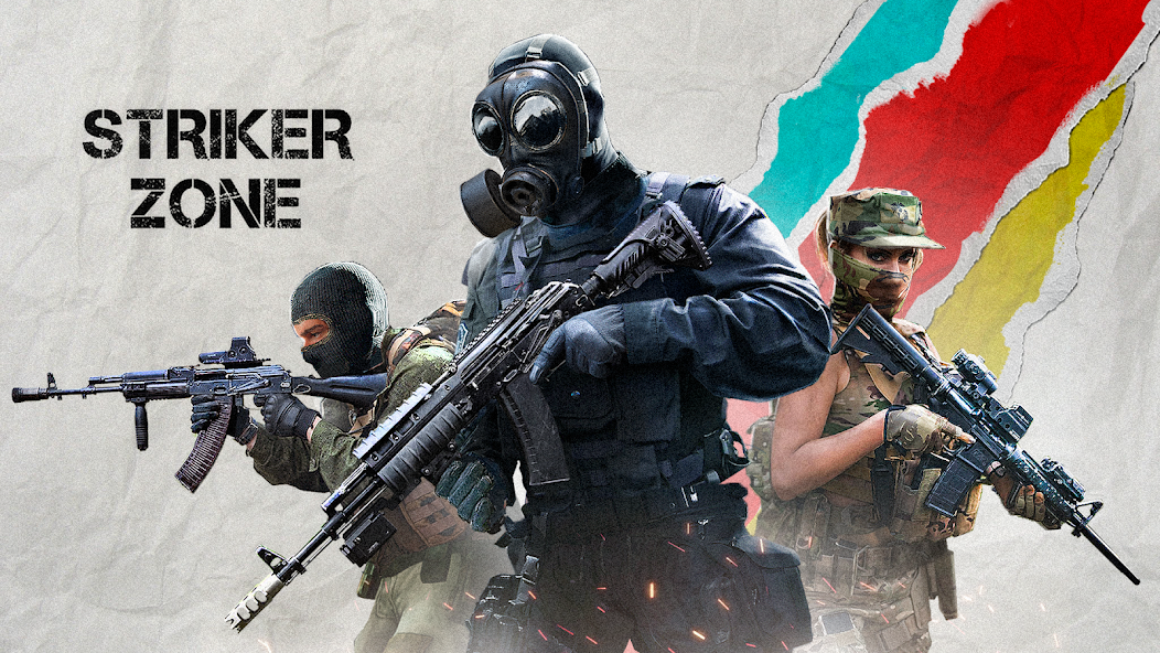 Striker Zone: Gun Games Online v3.26.0.1 APK + Mod [Remove ads][Unlocked][VIP] for Android
