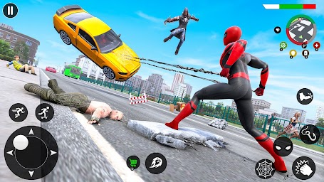 Rope Spider Hero Crime Fighter
