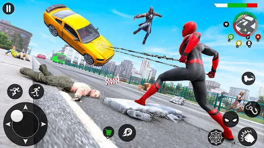 Rope Spider Hero Crime Fighter