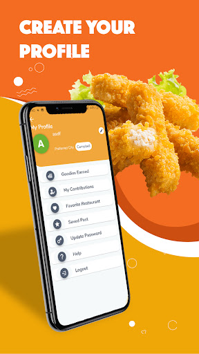 Screenshot of Food Rating App - Foodaholix